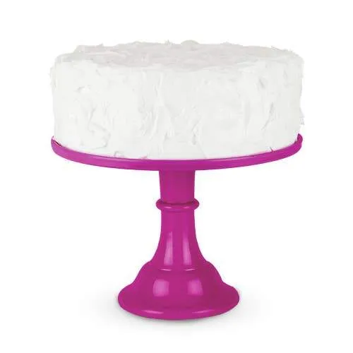 Fuchsia Melamine Cake Stand