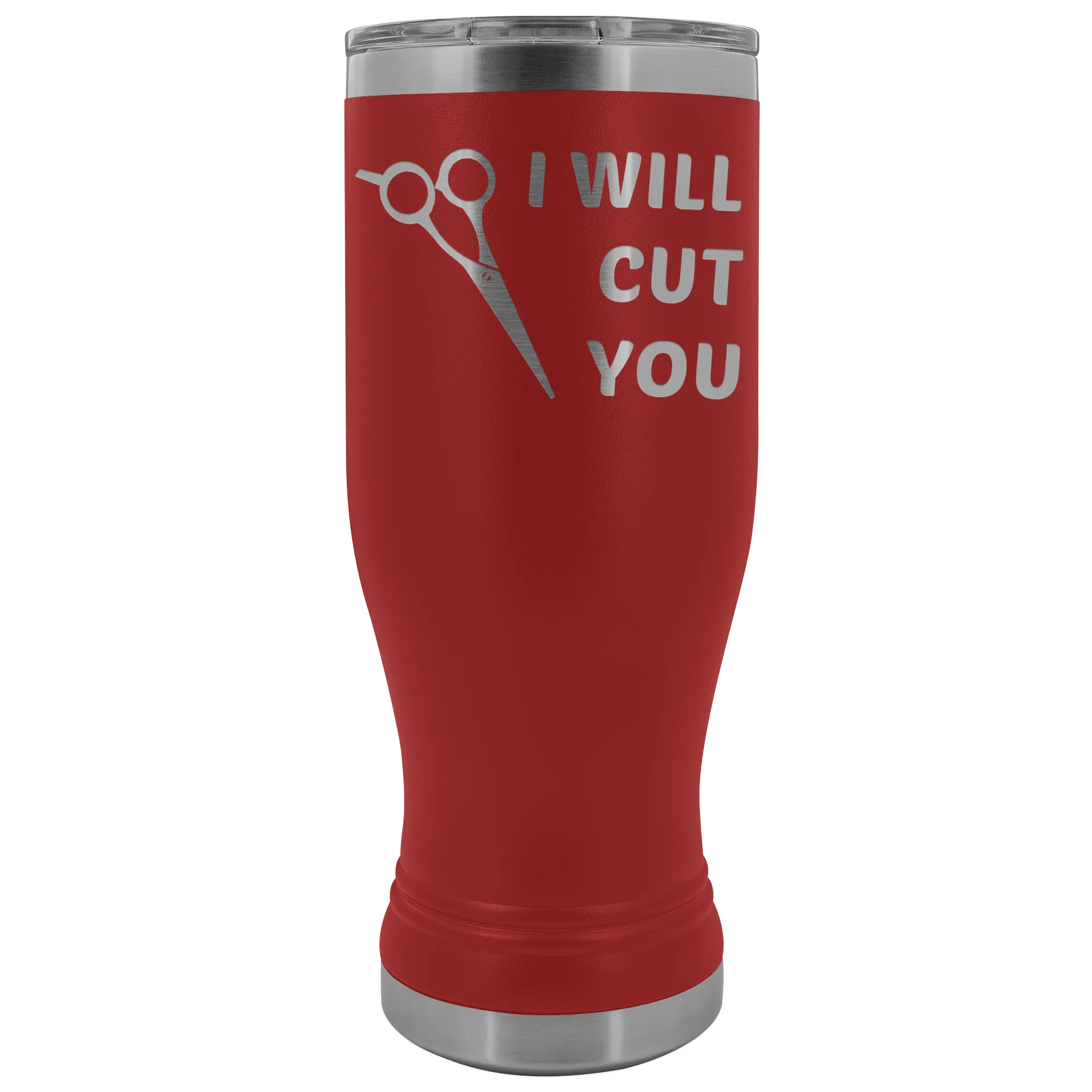 Funny Hairdresser Gifts for Men Women Hair Stylist Beauty School Graduation Pilsner Tumbler Mug Hot Cold Travel Cup 30oz BPA Free