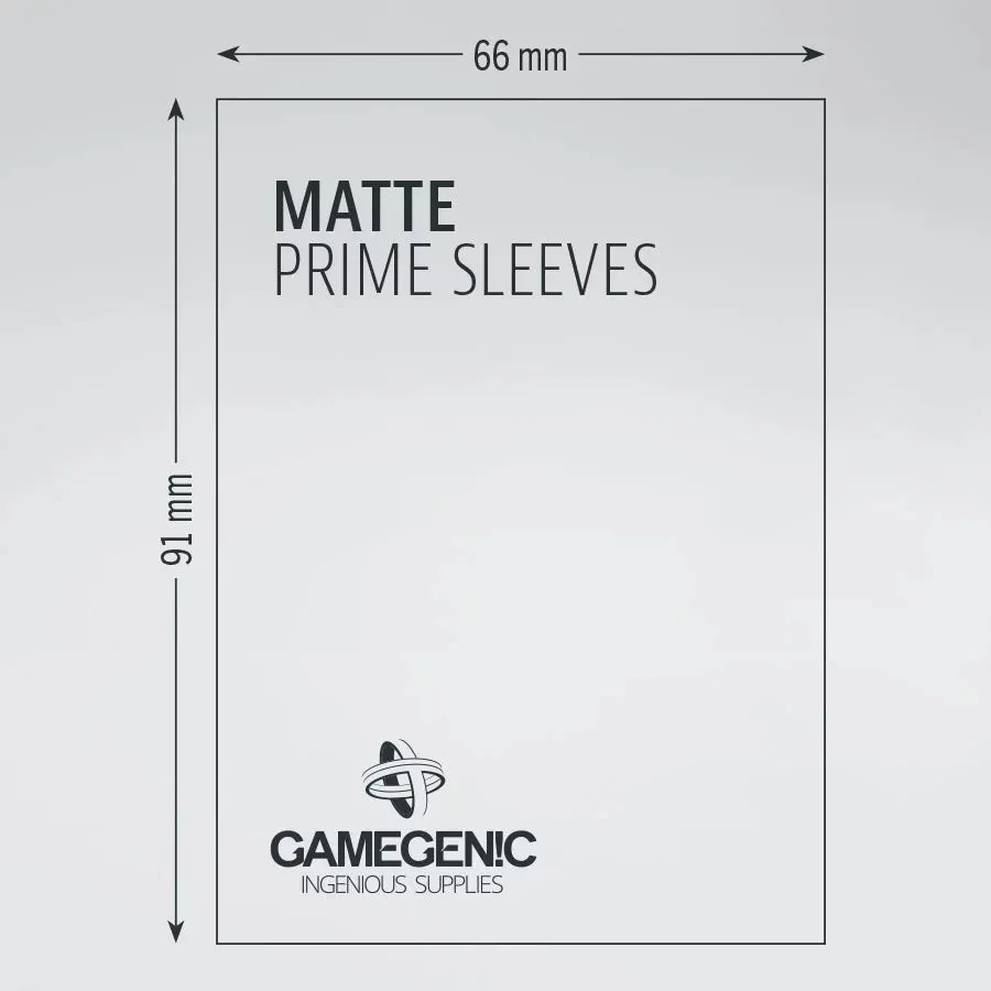 Gamegenic Matte Prime Sleeves - Pink (100pk)