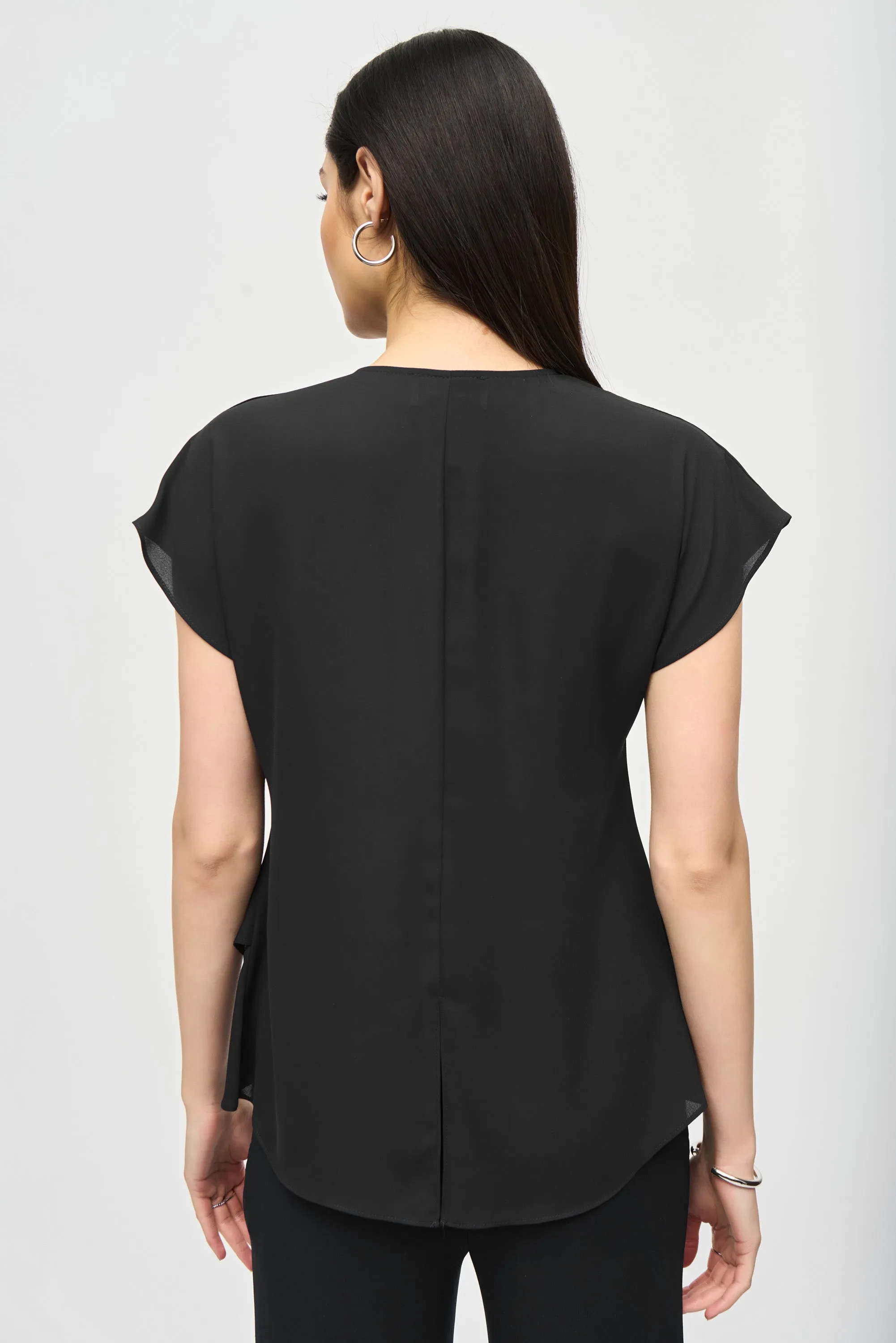 Georgette Blouse WHITE Joseph Ribkoff