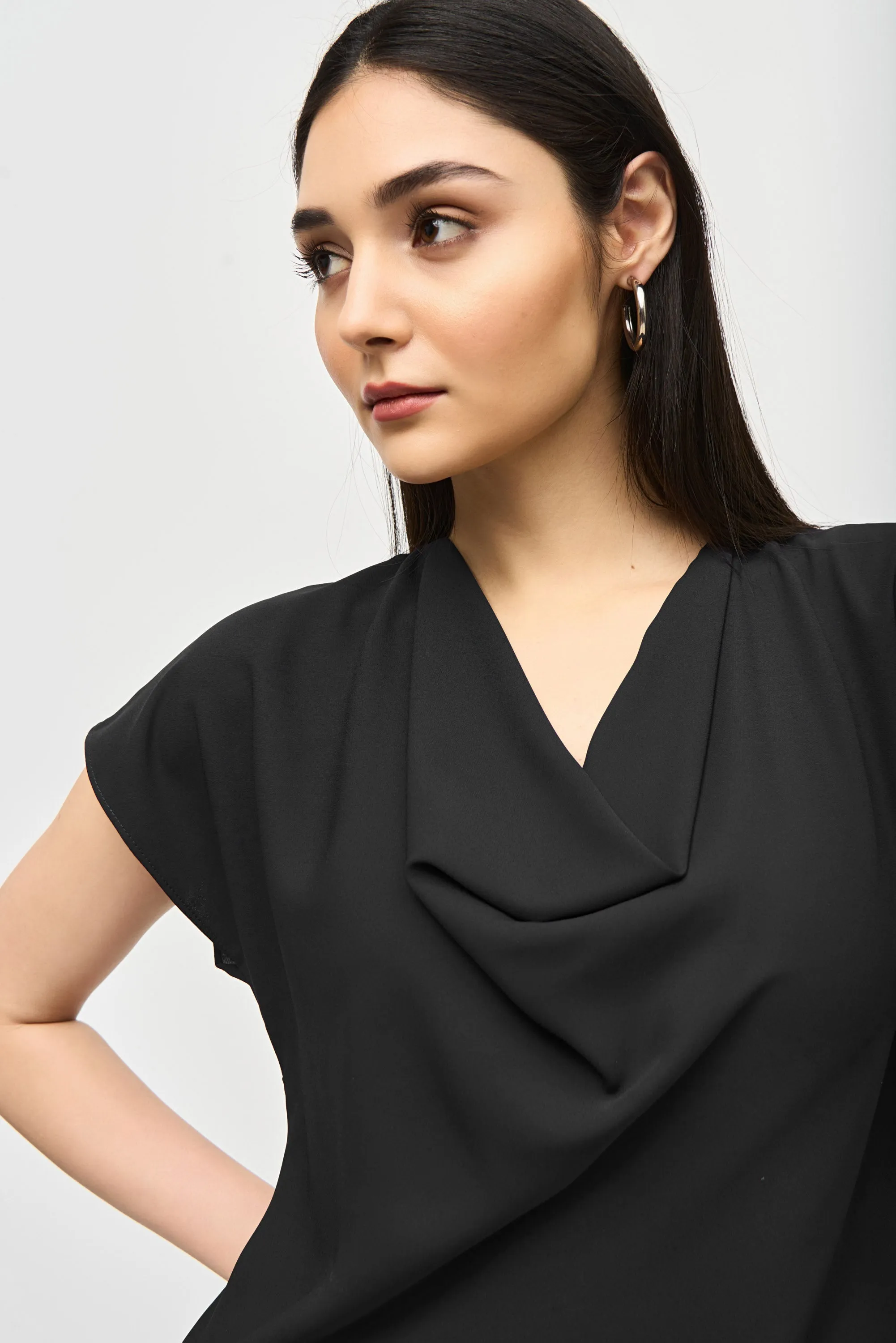 Georgette Blouse WHITE Joseph Ribkoff