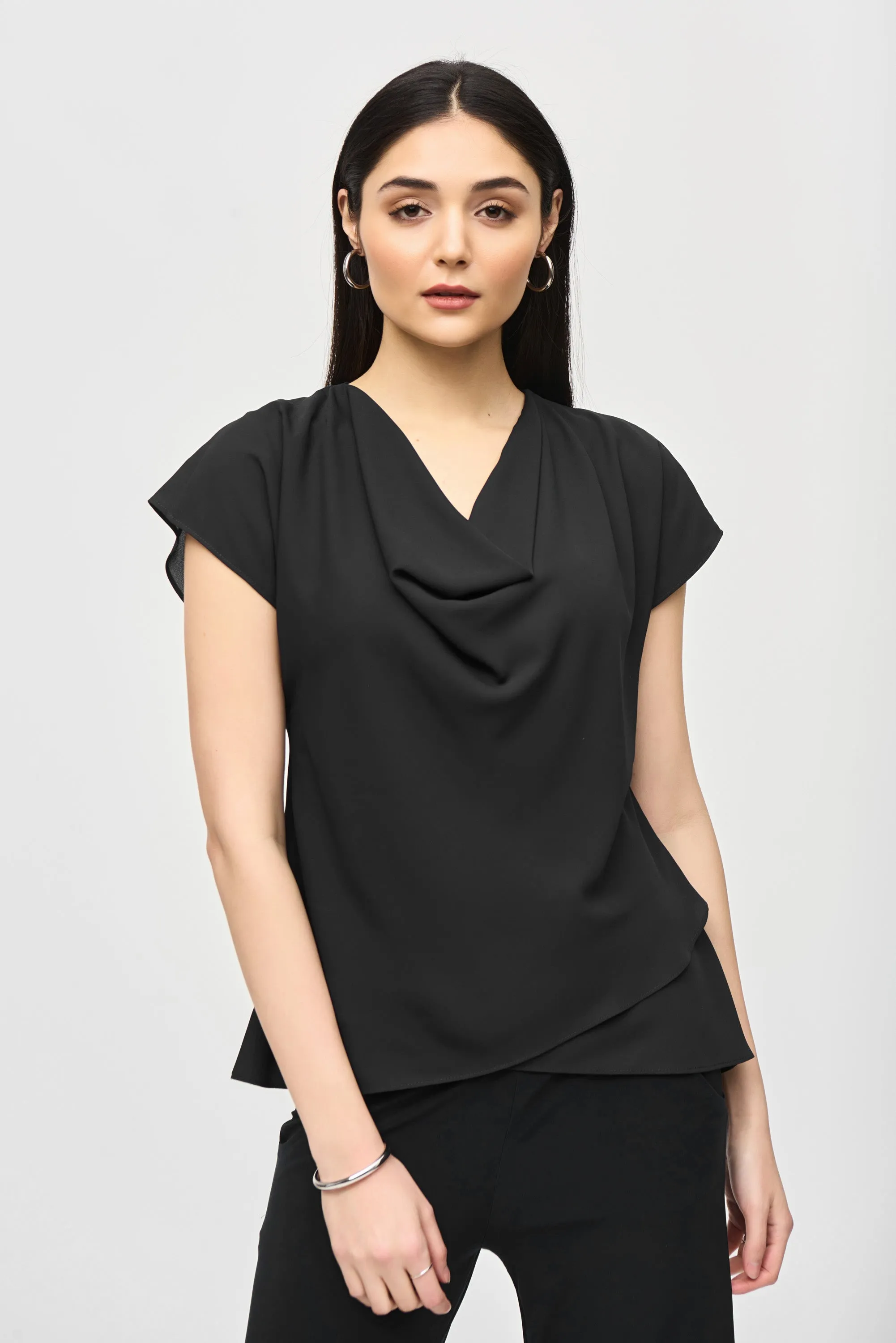 Georgette Blouse WHITE Joseph Ribkoff