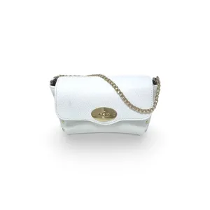 [GERMAN FUENTES] MINI LEATHER HANDBAG - WHITE