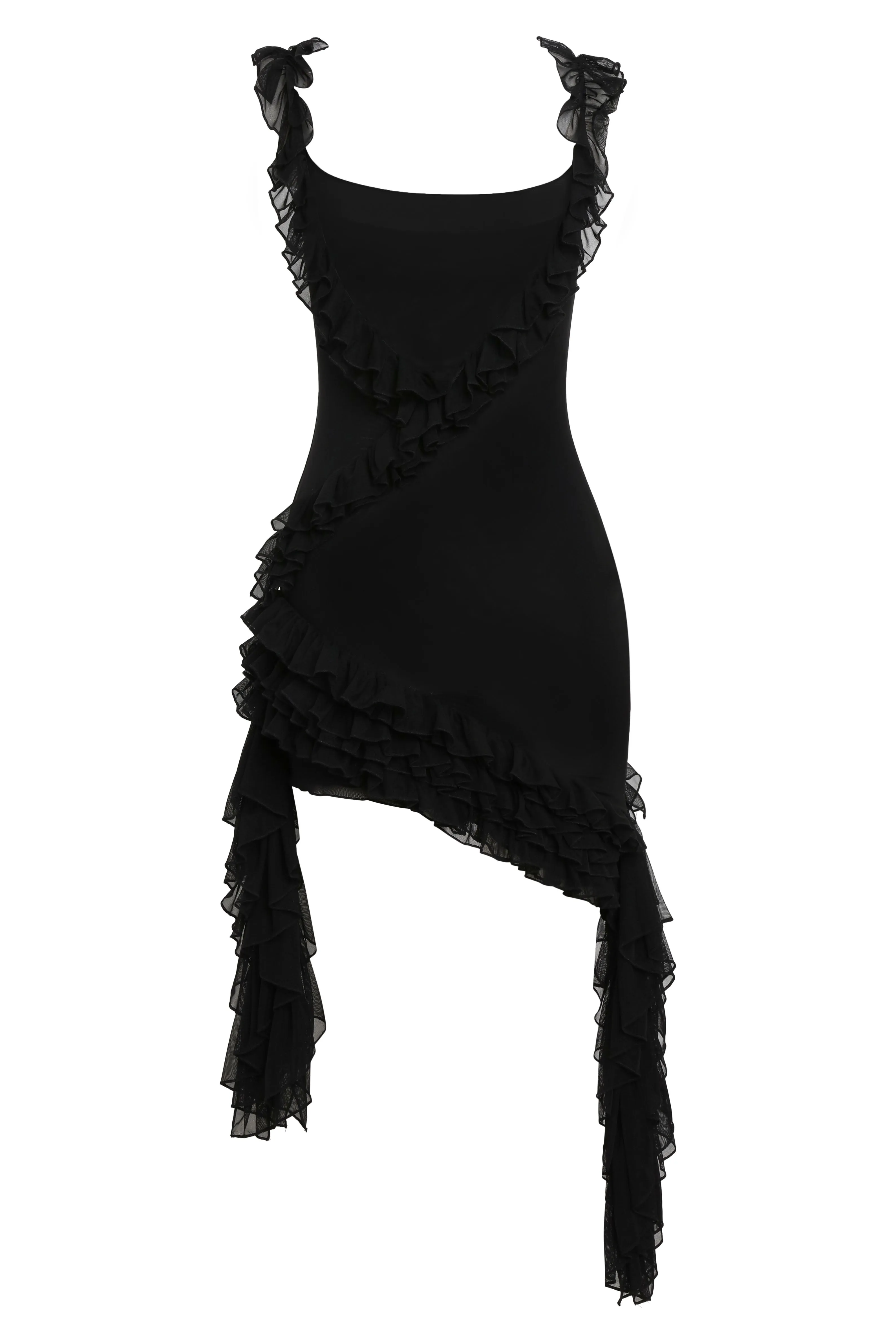 Gossamer Cascade Mini Dress