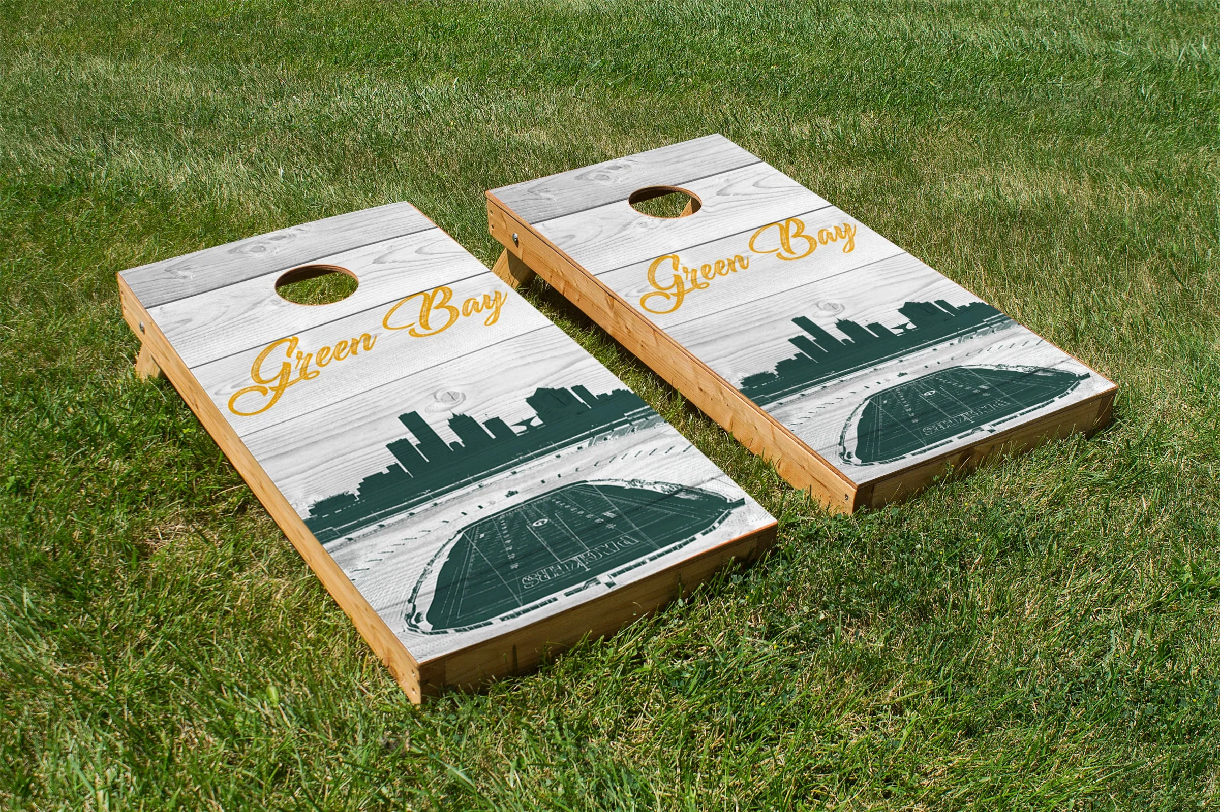 Green Bay Packers Stadium Skyline