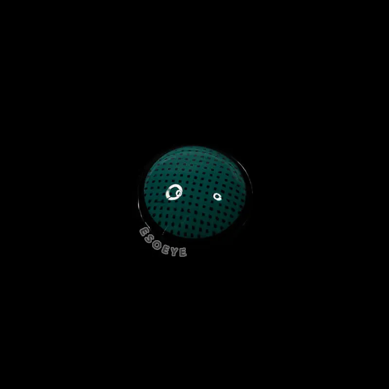 Green Mesh Halloween Contact Lenses Yearly