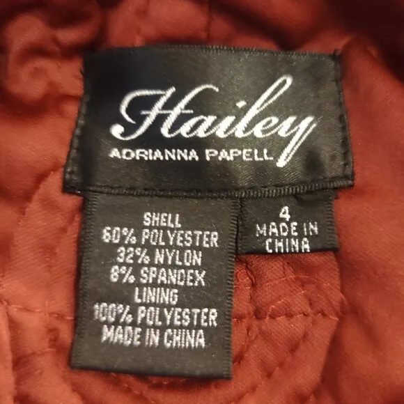 Hailey By Adriana Papell Red Rose Cocktail Dress