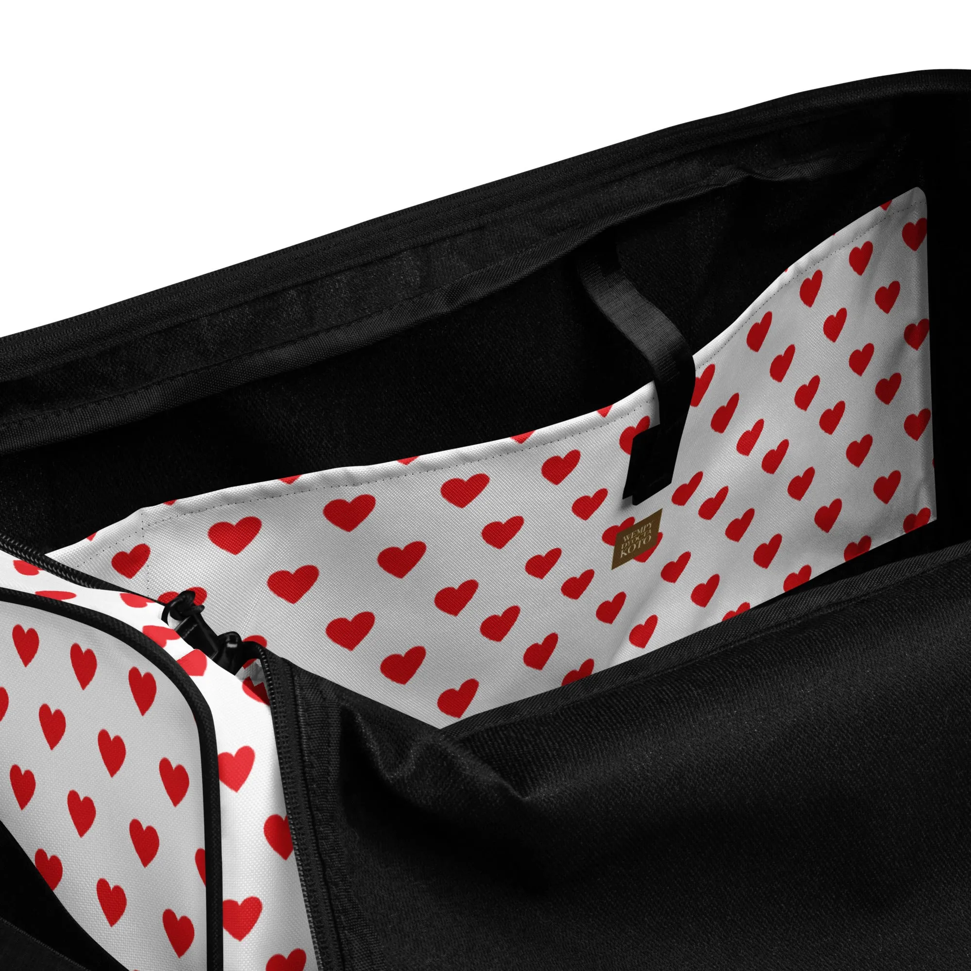 Heart Tile - Inspired By Harry Styles - Sustainably Made  Duffle bag