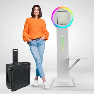 Helio V4 iPad Ringlight Photobooth with FREE cloud based Photobooth App