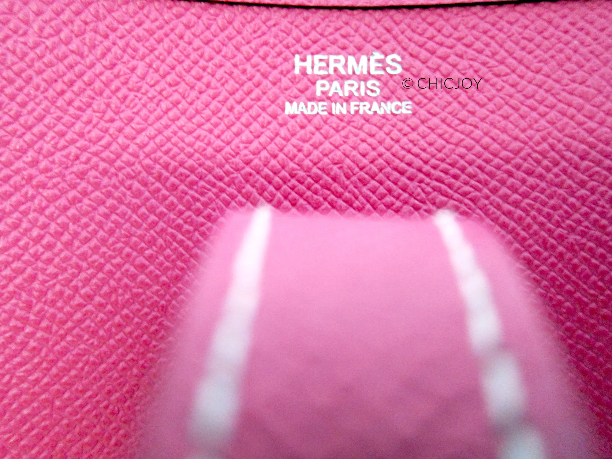 Hermes Rose Tyrien Evelyne PM III