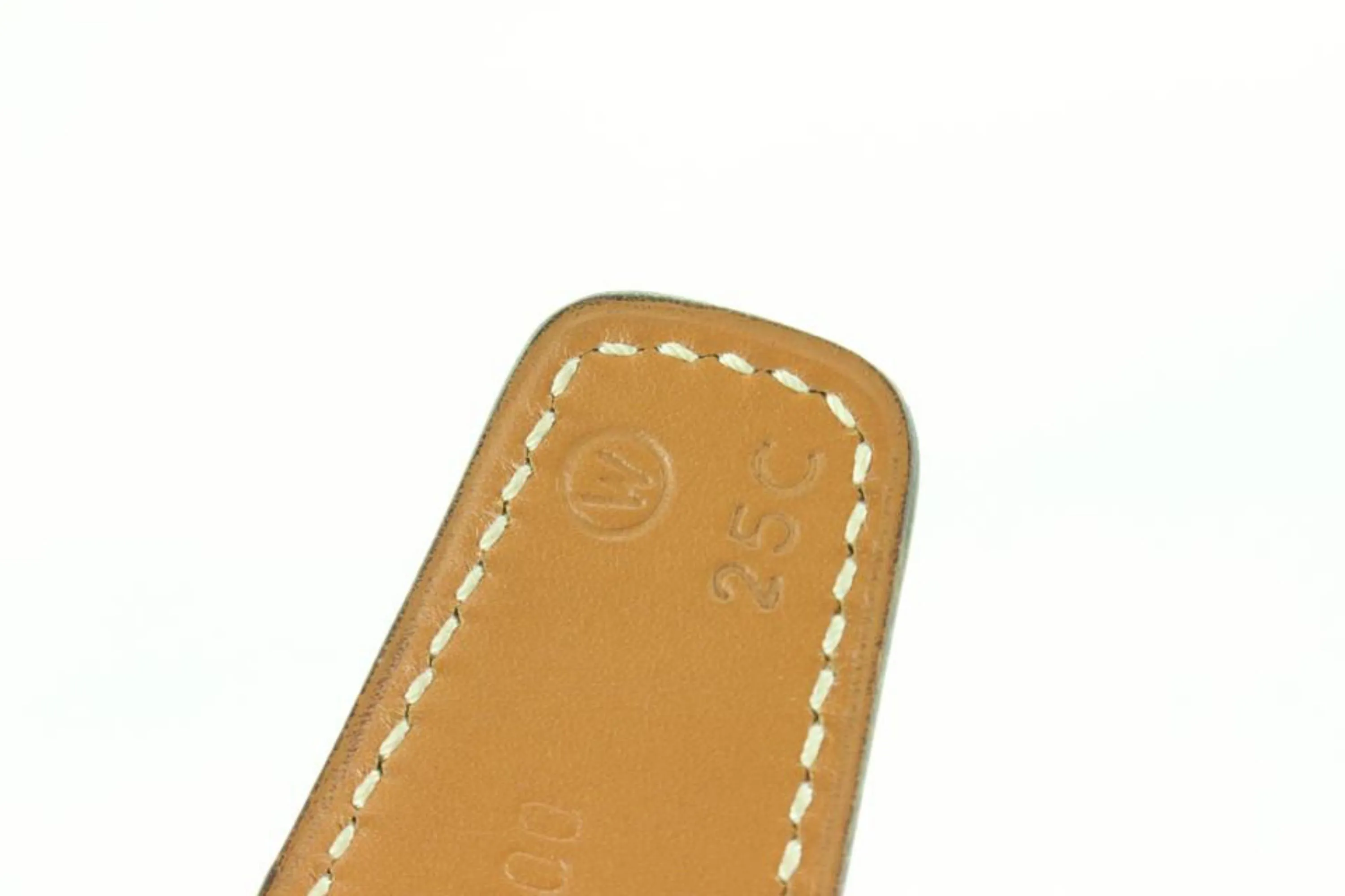 Hermès Reversible Black x Brown x Gold 24mm Constance H Logo Belt Kit 72h84s