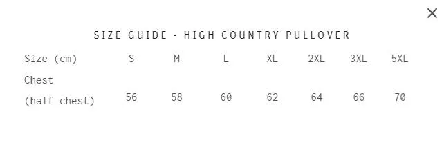 High Country Pullover