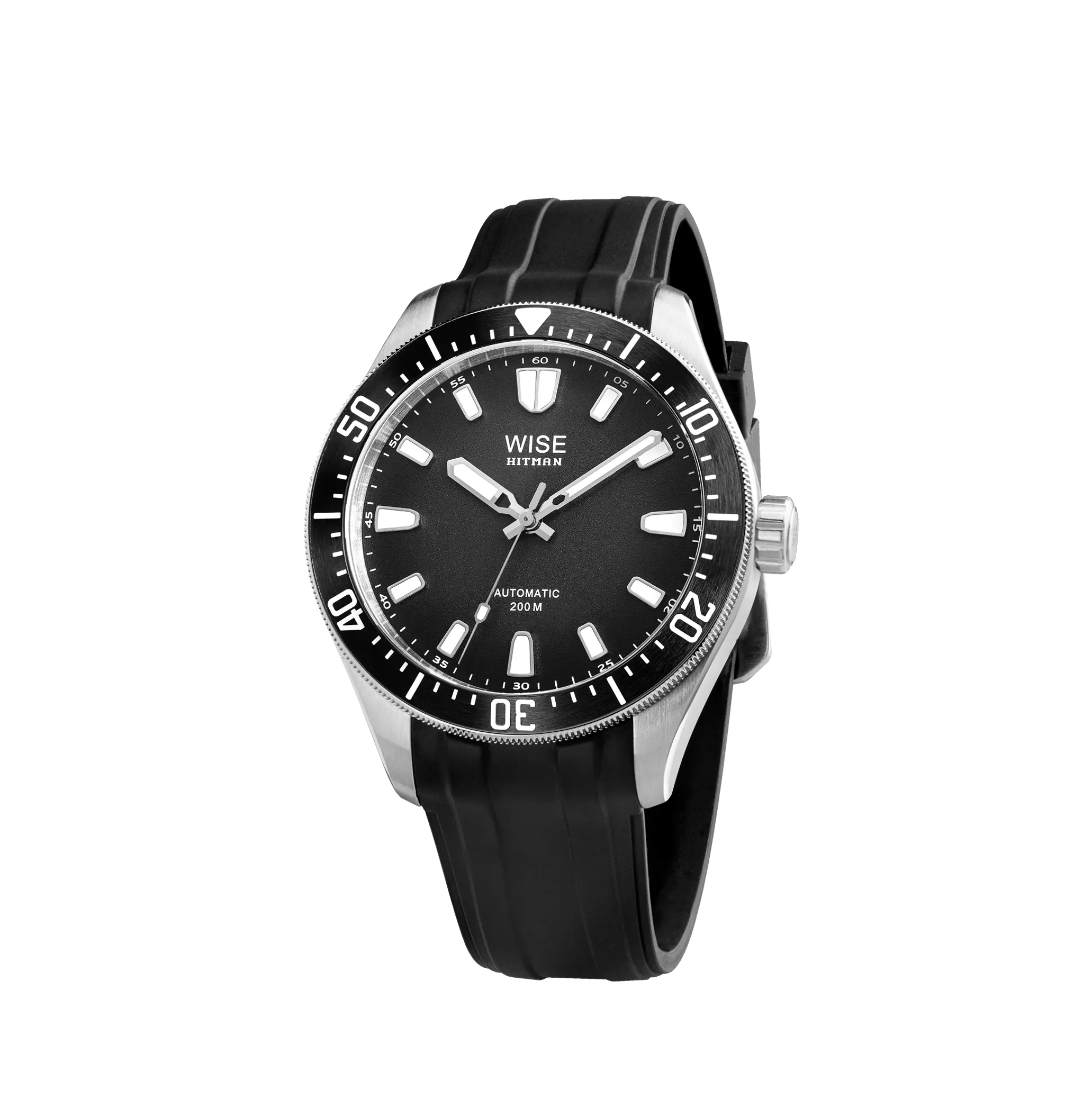 HITMAN HIT21 No date (HITMAN FKM rubber strap) - 2 Ceramic options
