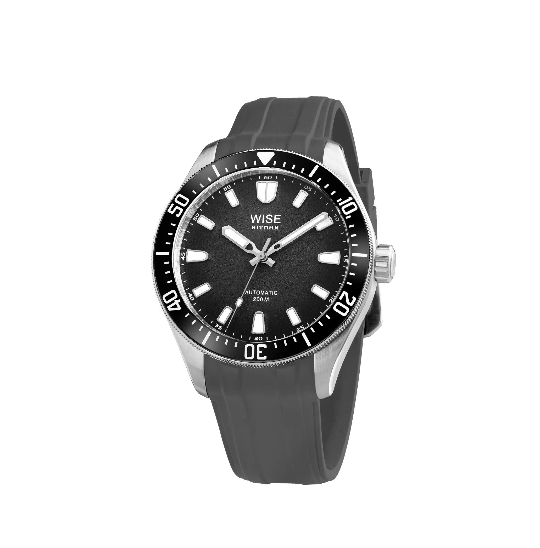 HITMAN HIT21 No date (HITMAN FKM rubber strap) - 2 Ceramic options