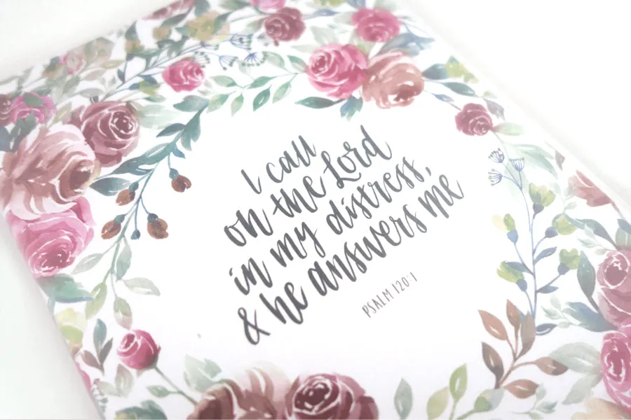 I Call On The Lord {A5 Notebook}