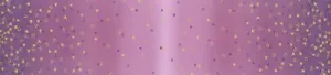 I Heart Ombre Metallic Mauve fabric
