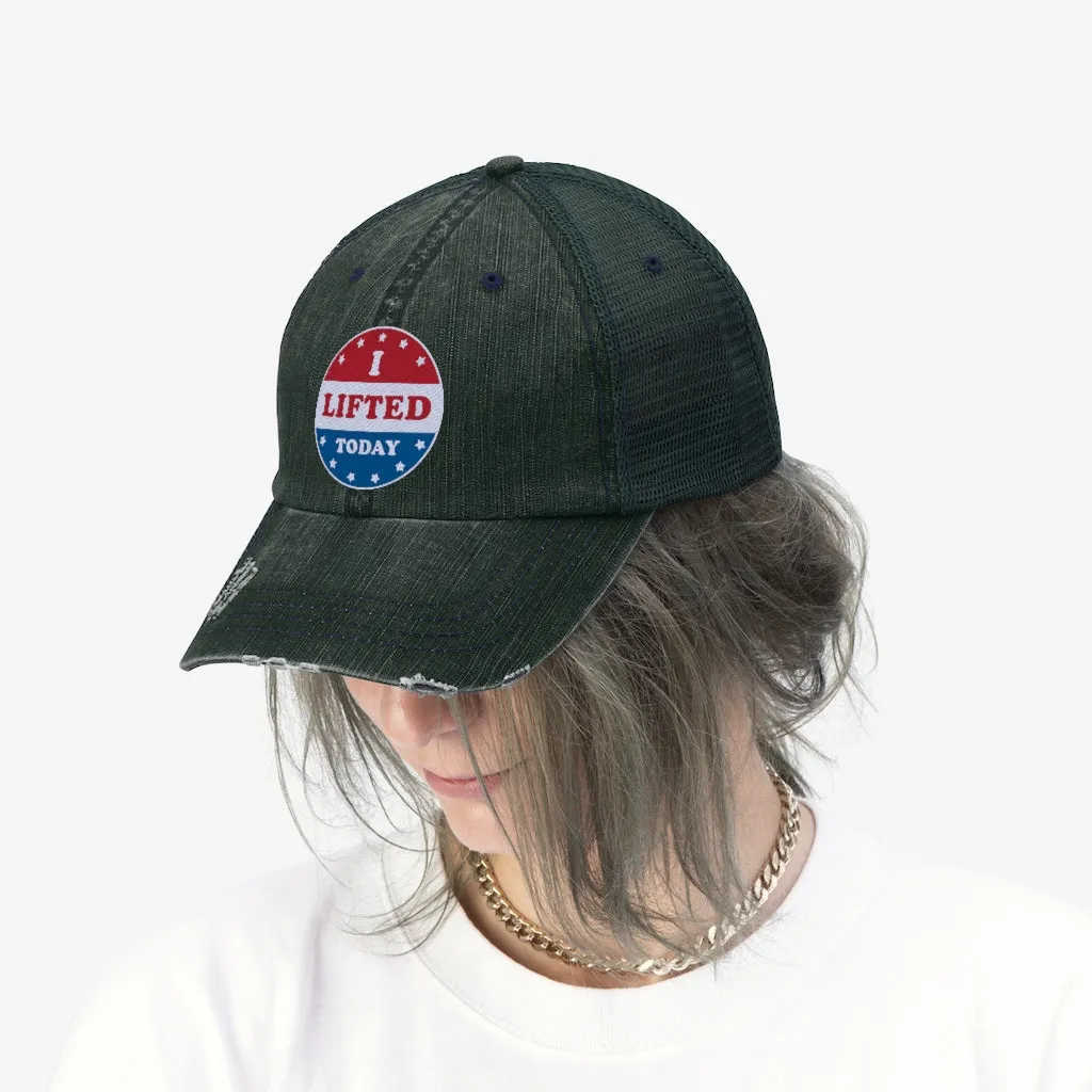 I Lifted Today - Unisex Trucker Hat