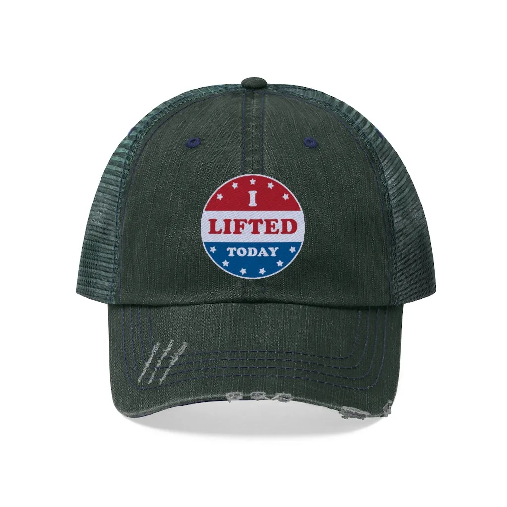 I Lifted Today - Unisex Trucker Hat