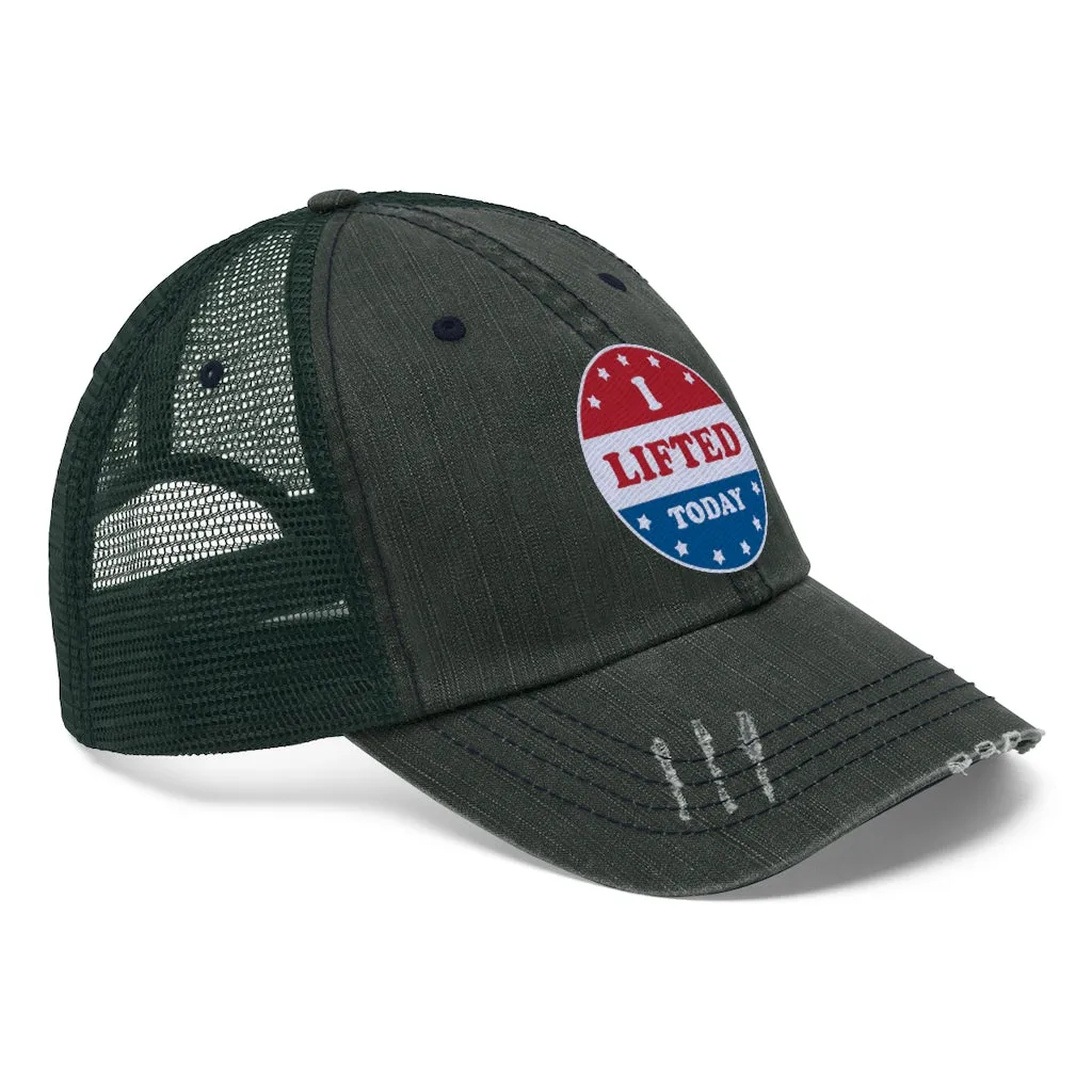 I Lifted Today - Unisex Trucker Hat