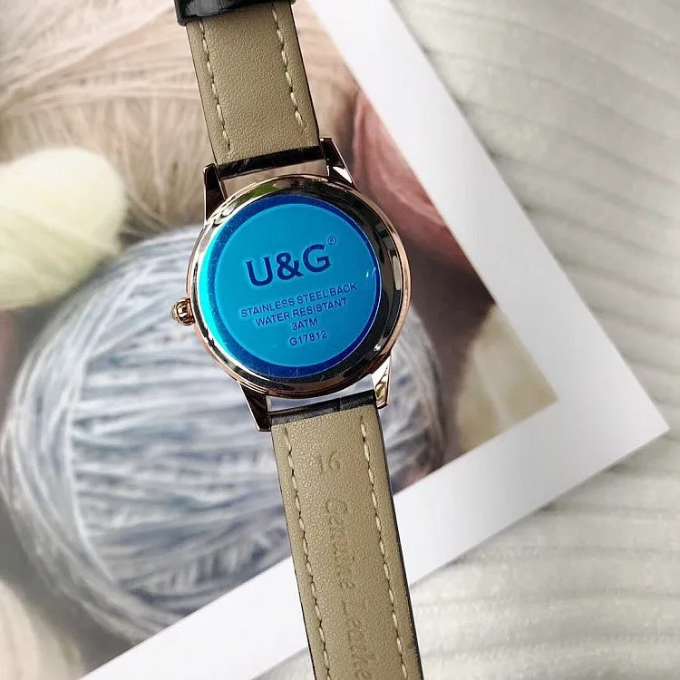 Irregular Mirror Starry Chassis Women's watch