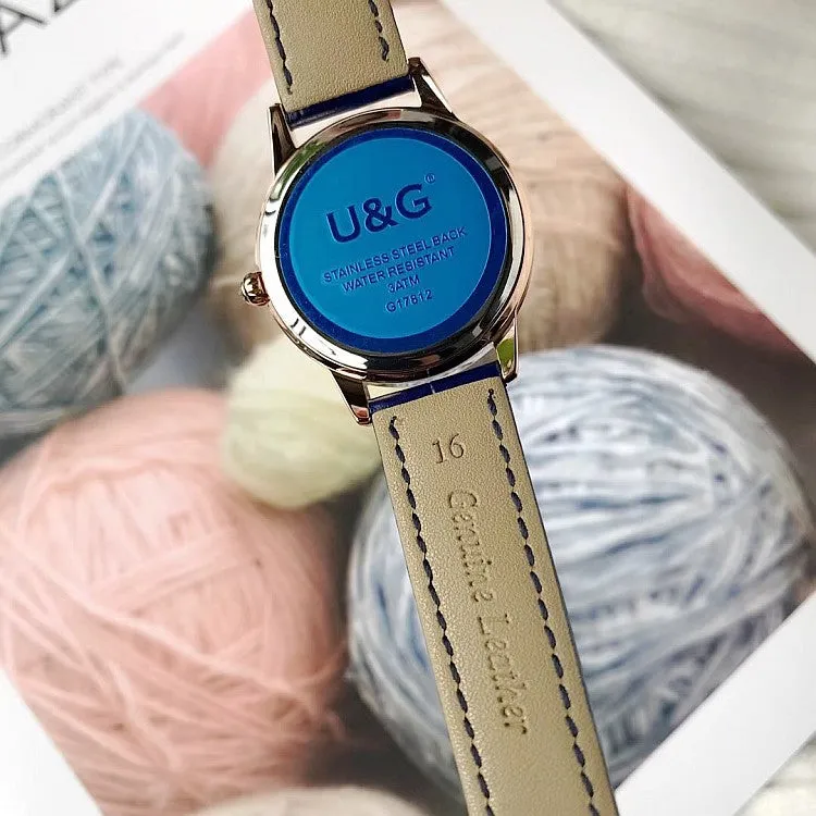 Irregular Mirror Starry Chassis Women's watch