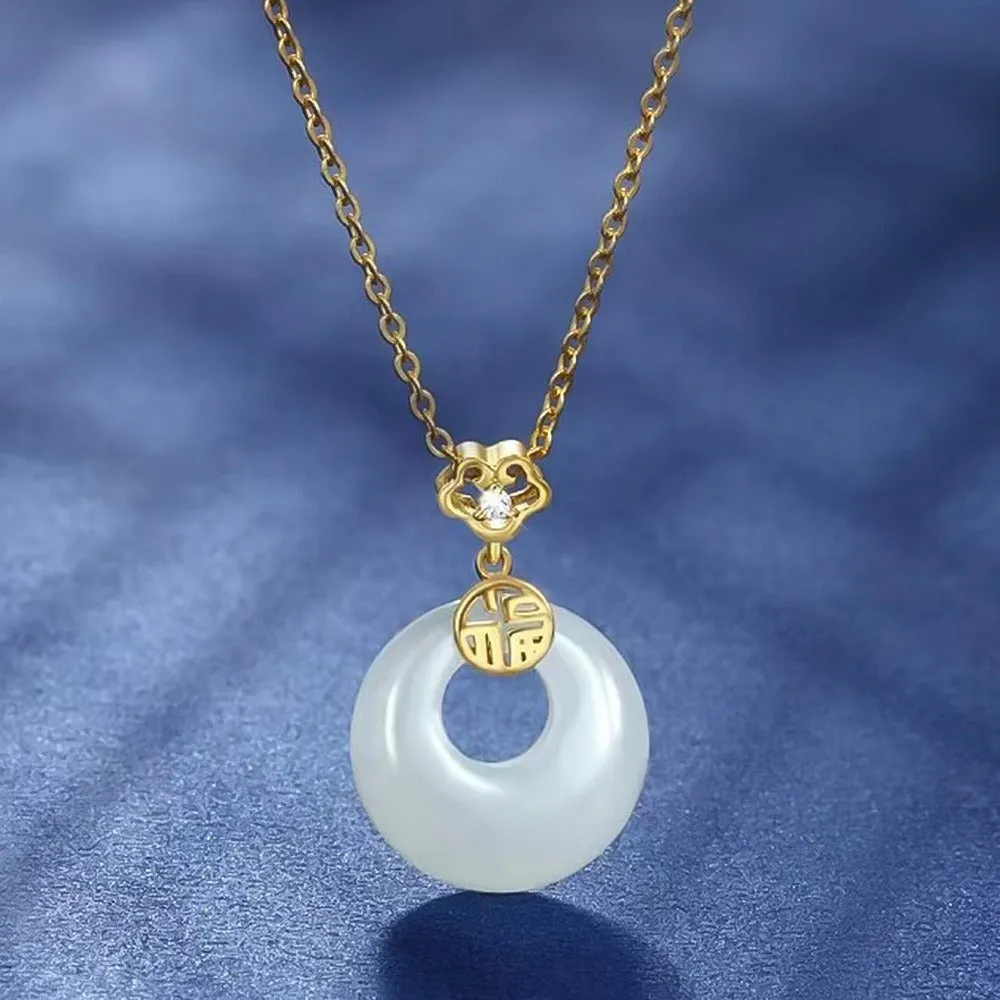 Jade Pendant Necklace