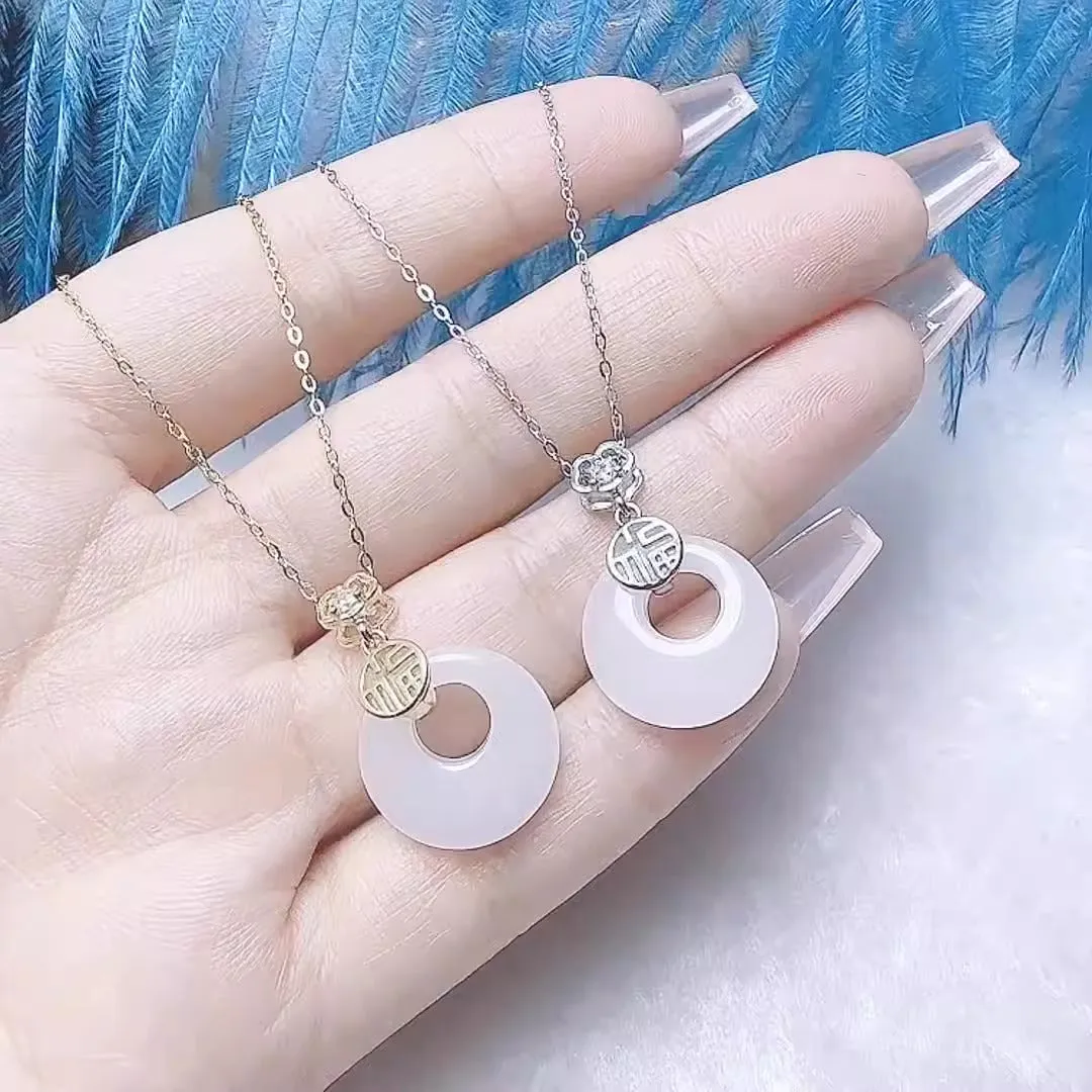 Jade Pendant Necklace
