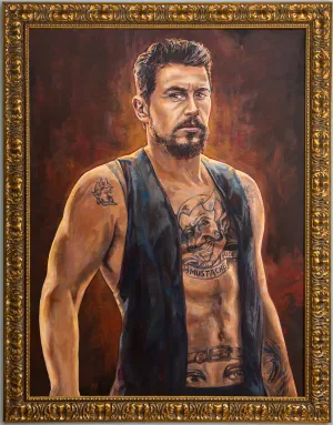 James Franco, The Long Home painting