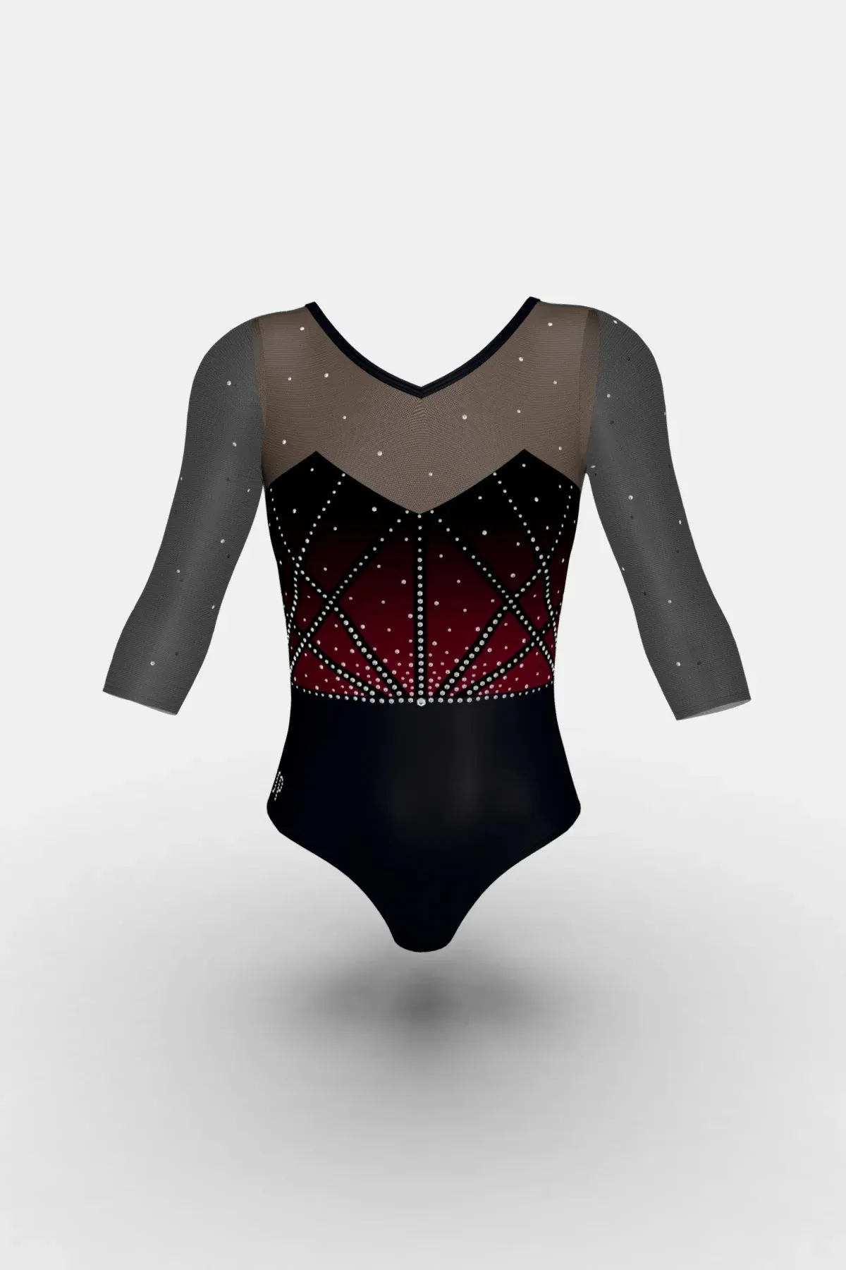 Jessa 3/4 Slv Leotard