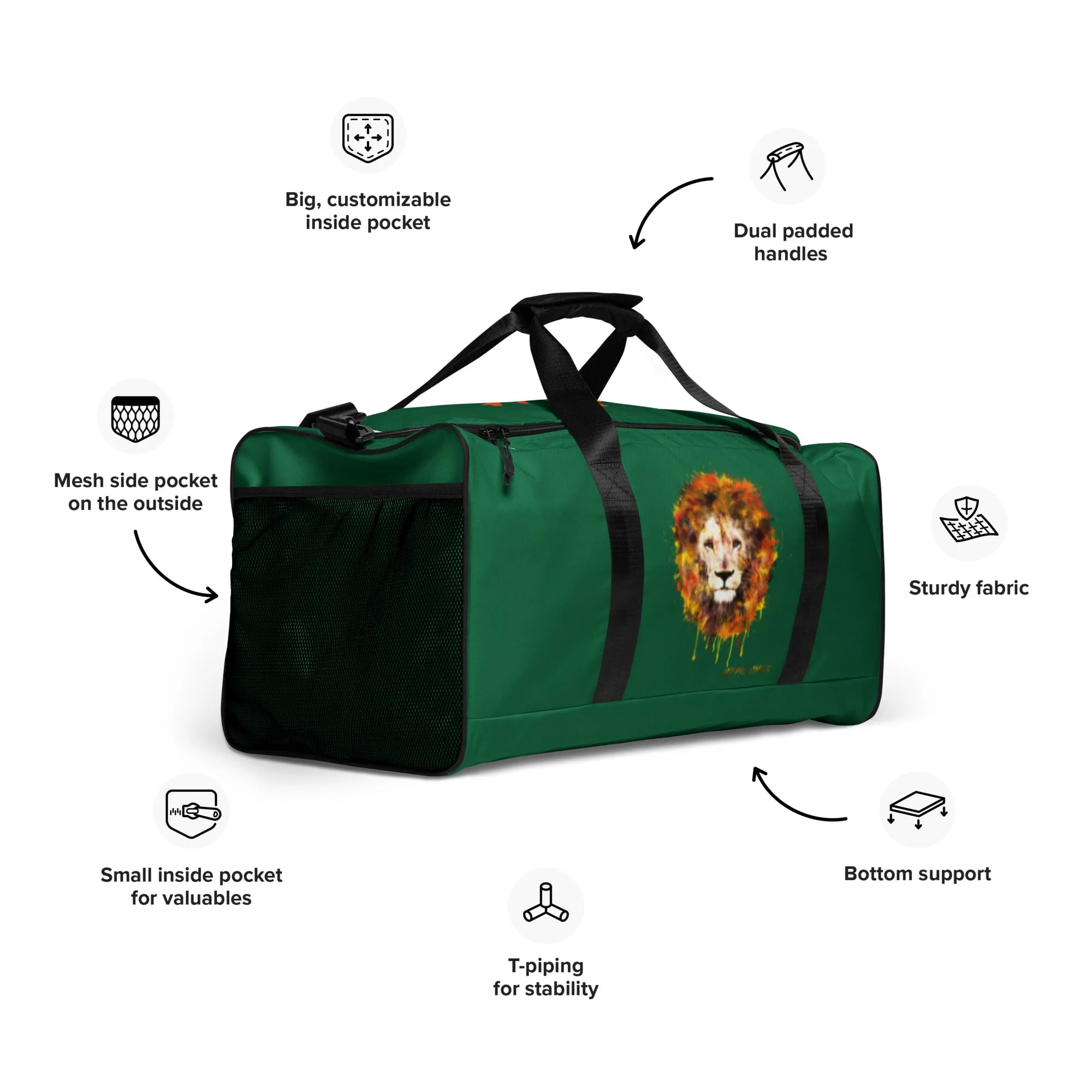 Jewel Duffle Bag - OG Hippie Chick