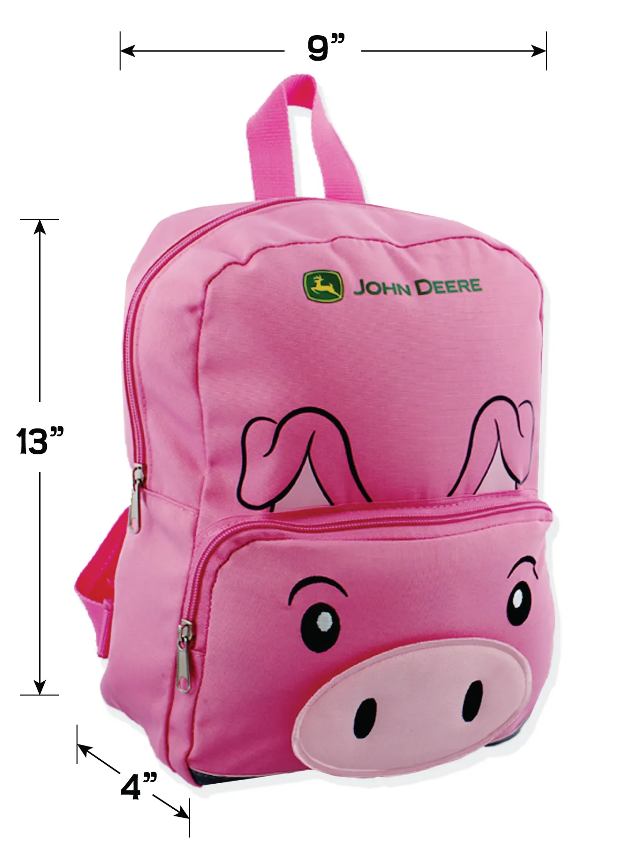 John Deere Pig 13" School Mini Backpack