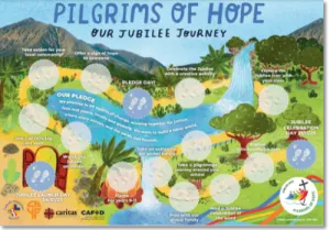 Jubilee for schools: Pilgrims of Hope journey map