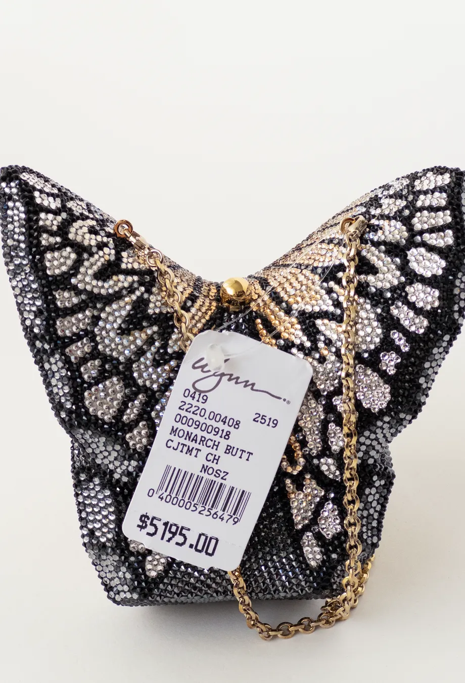 Judith Leiber Couture Butterfly Monarch Clutch Bag