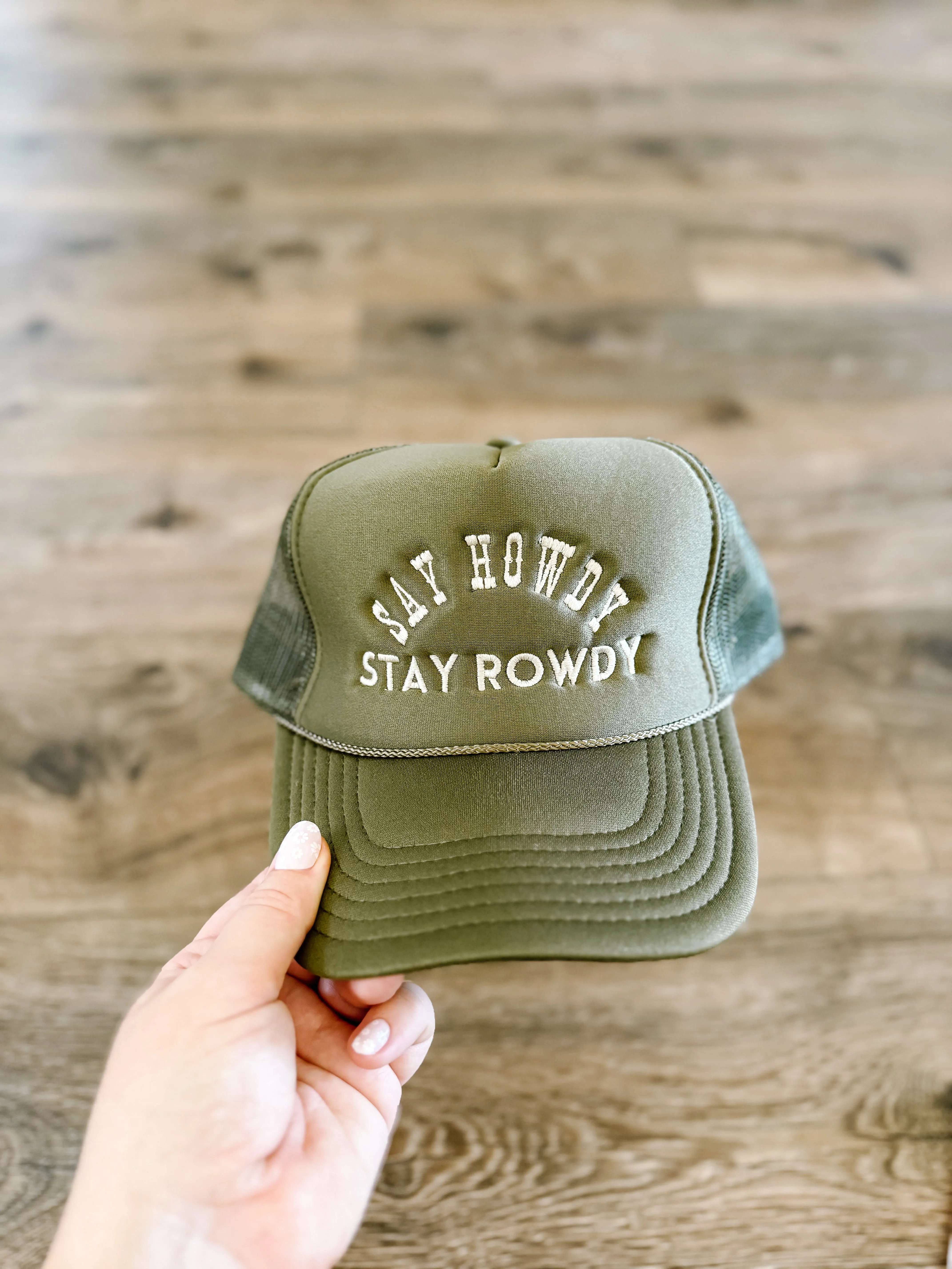 Kelsey Say Howdy Stay Rowdy Hat