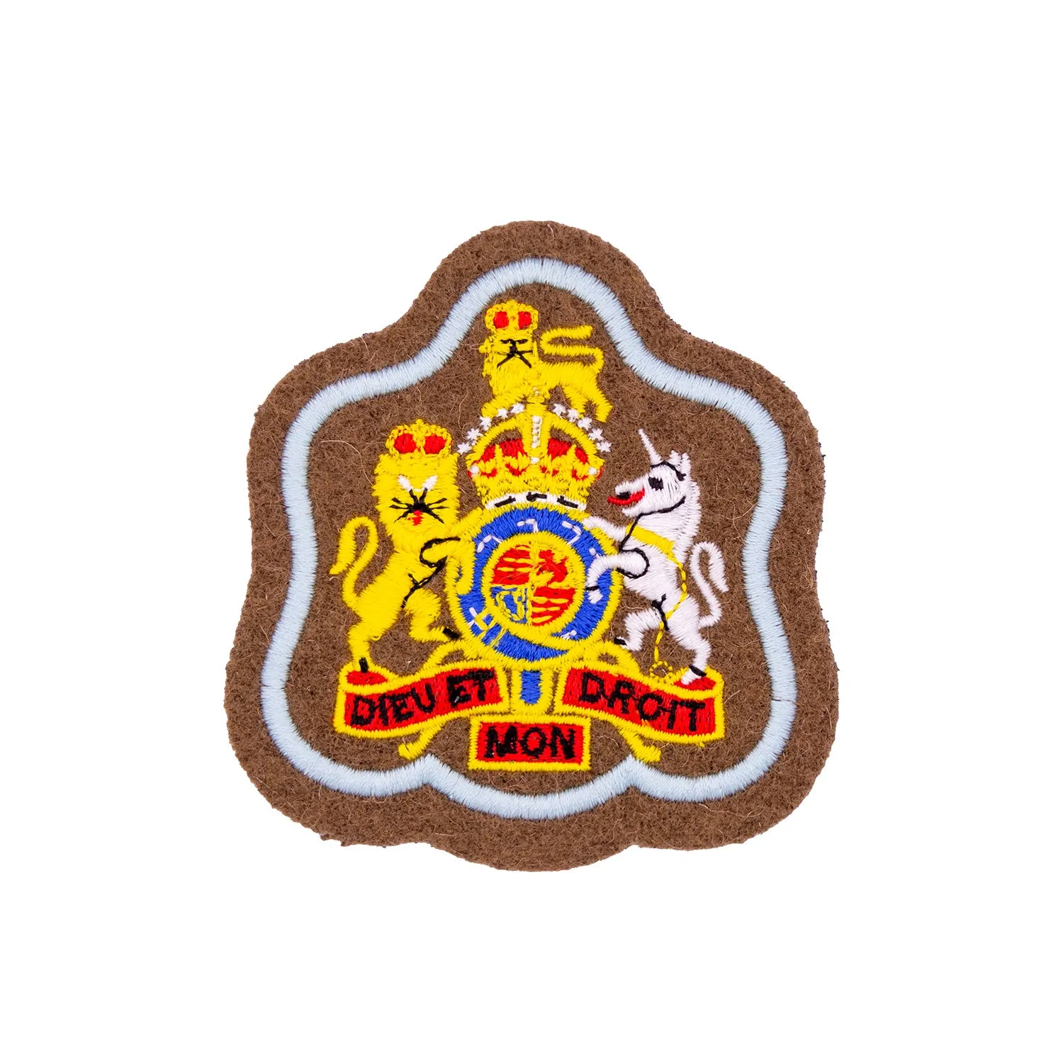 Kings Crown Warrant Officer Class 1 (WO1) Rank Army Air Corps and Small Arms School Corps British Army Badge