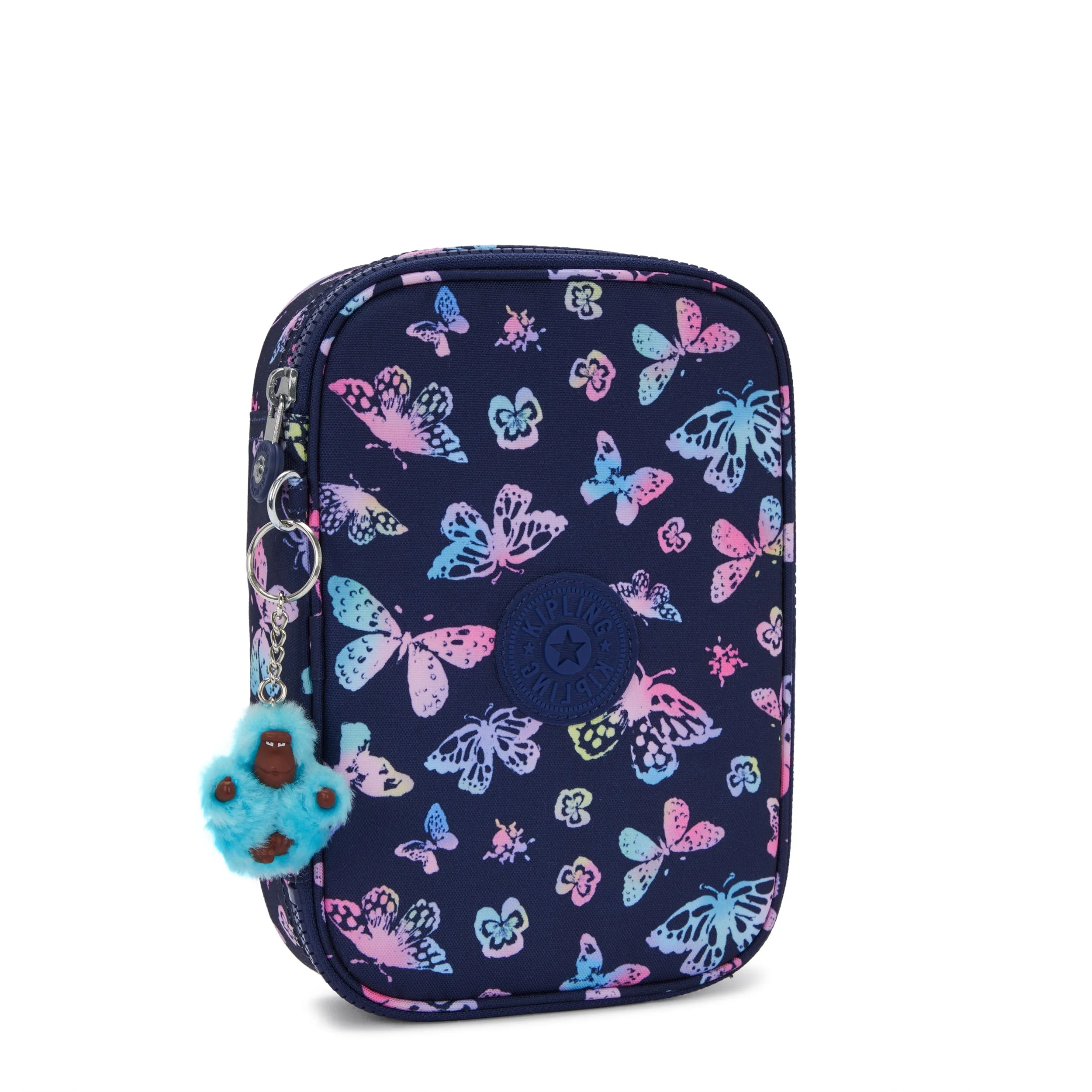 Kipling 100 Pens Butterfly Fun Large Pencase C2I6002-F5K