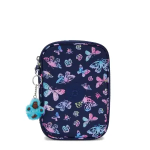 Kipling 100 Pens Butterfly Fun Large Pencase C2I6002-F5K