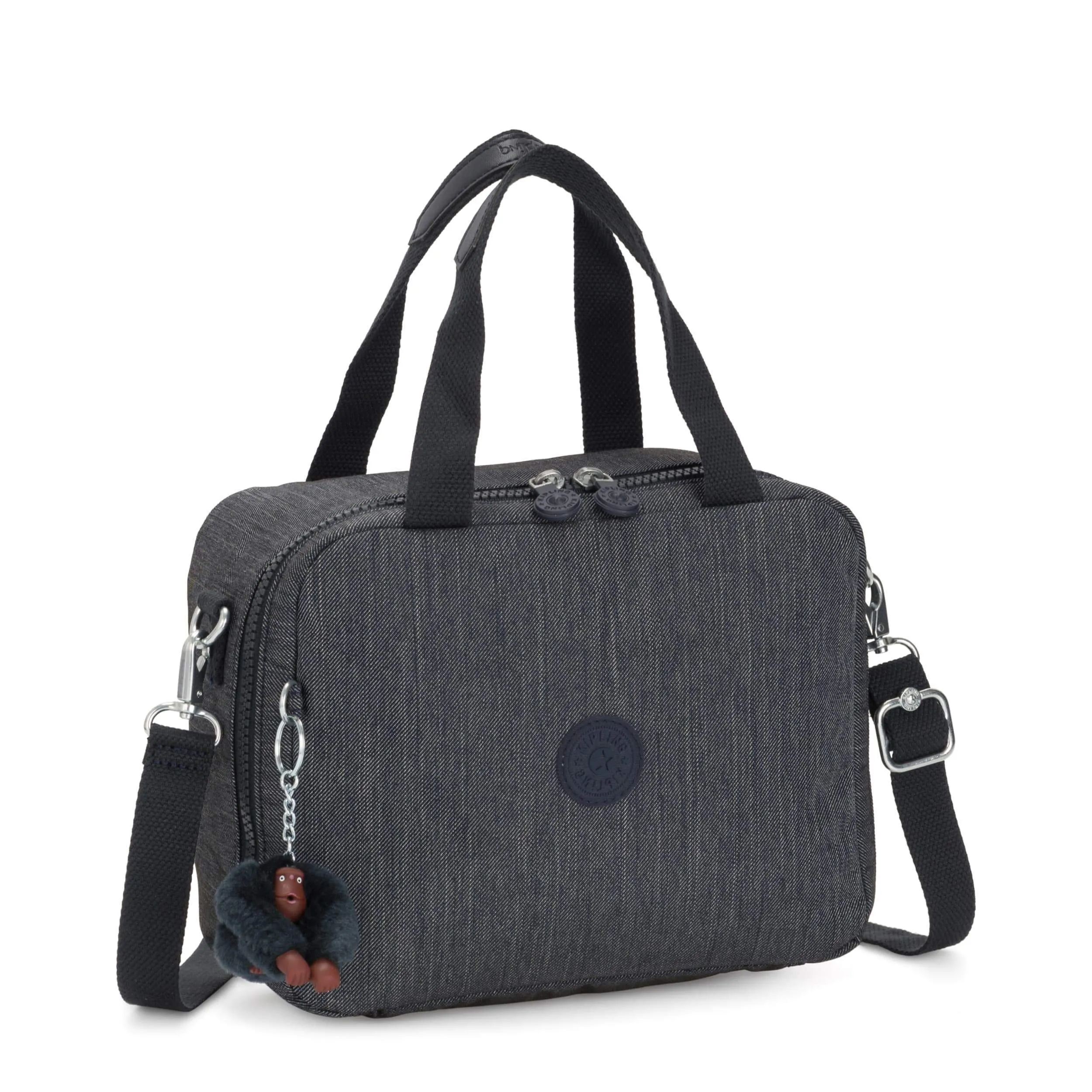 Kipling-Miyo-Large Insulated lunchbag (with trolley sleeve)-Marine Navy-I4655-58C