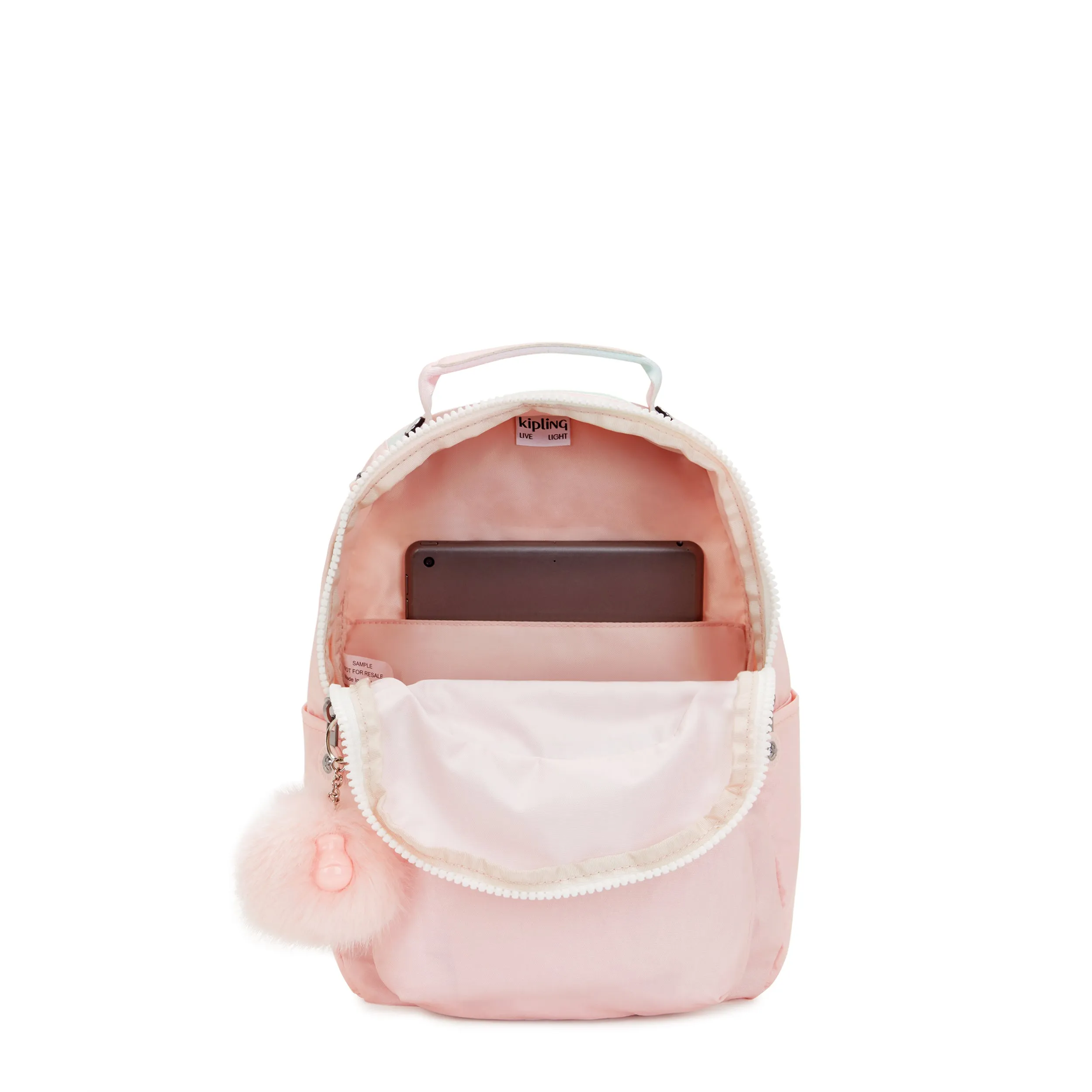 Kipling Seoul S Blush Metallic Small Backpack C2I5768-E7L