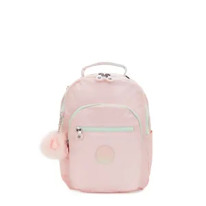 Kipling Seoul S Blush Metallic Small Backpack C2I5768-E7L