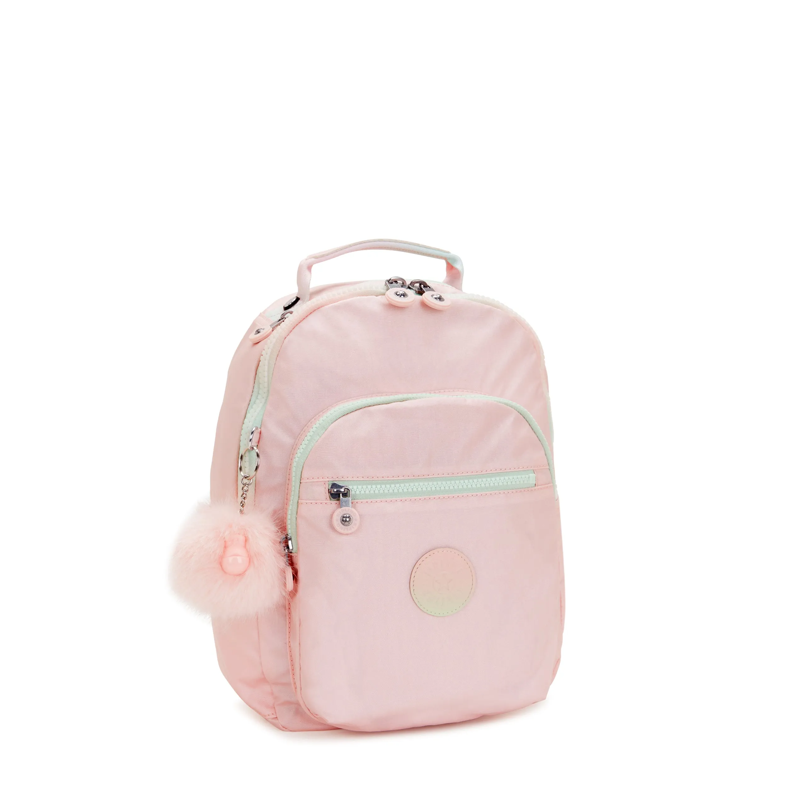 Kipling Seoul S Blush Metallic Small Backpack C2I5768-E7L