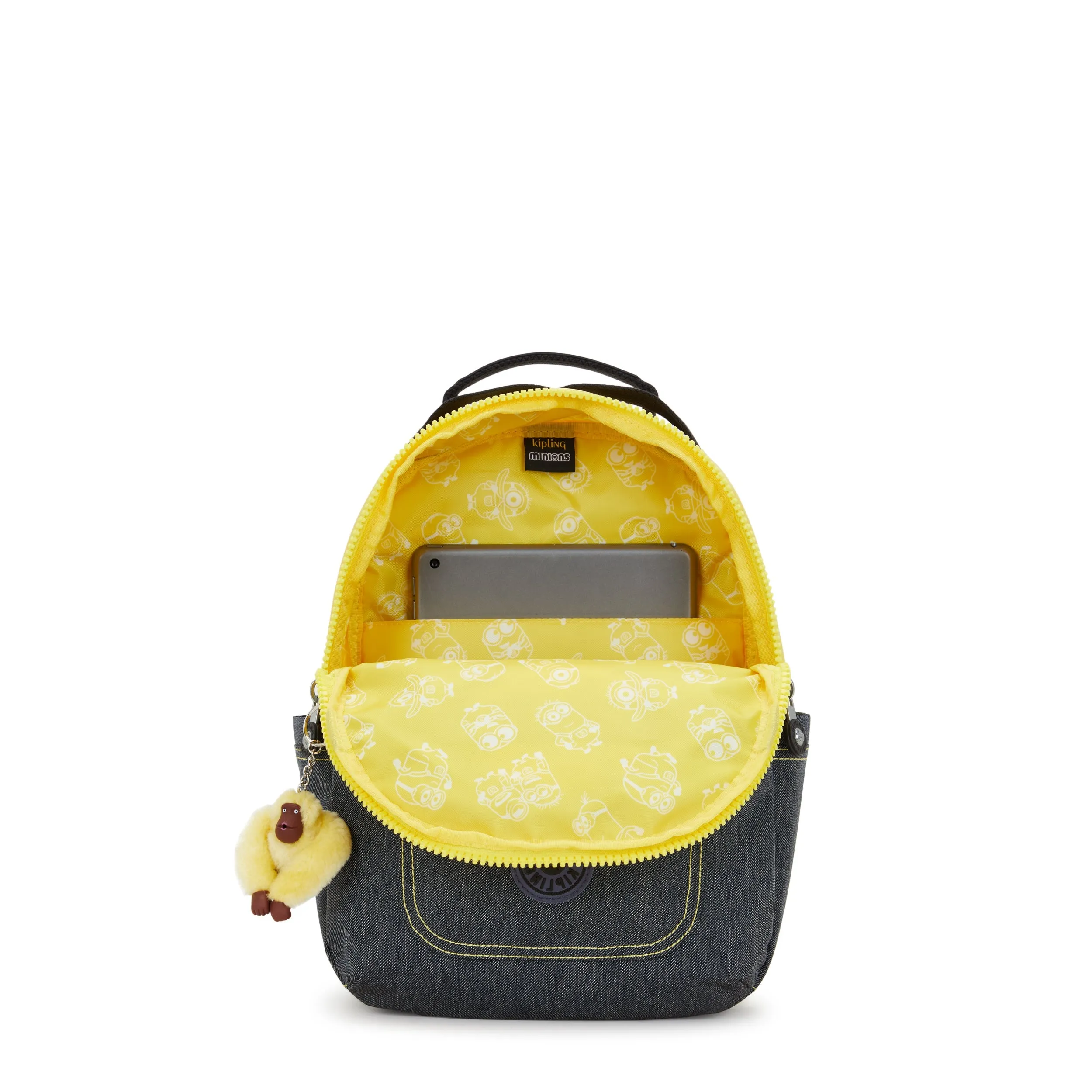 Kipling Seoul S Minion Jeans Bl Small Backpack