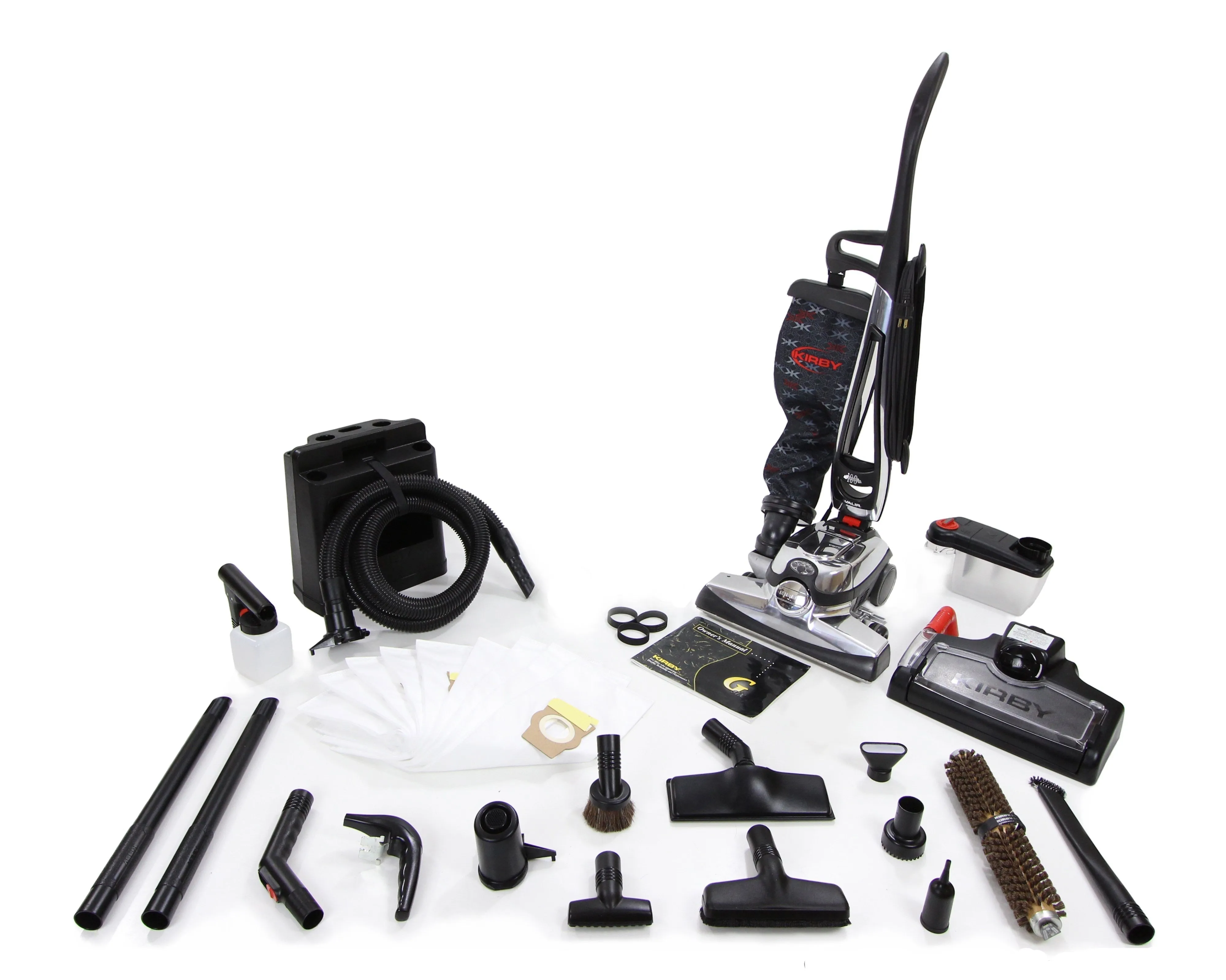 Kirby Upright Avalir 1 Vacuum Cleaner loaded with tools and shampooer (Renewed)