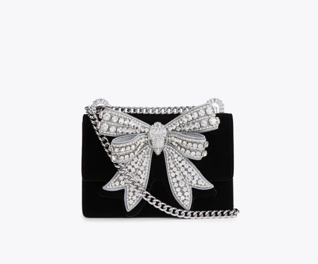 Kurt Giger Crystal Bow Glam Bag