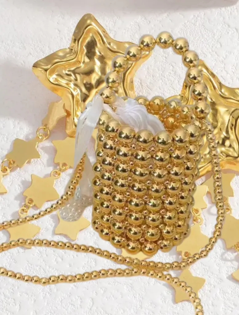 Kya Bucket Bag - Gold