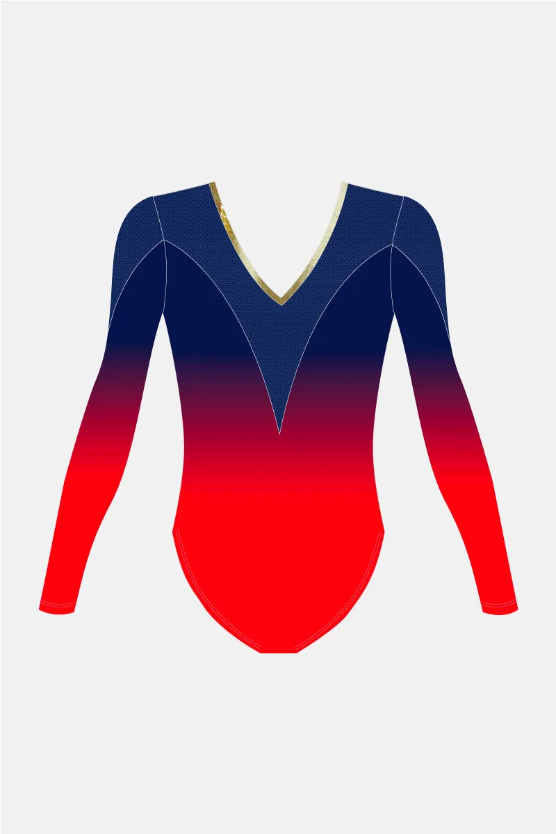 Kylie Long Sleeve Competition Leotard