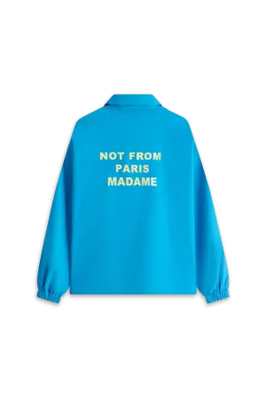 LA VESTE SLOGAN - BLUE