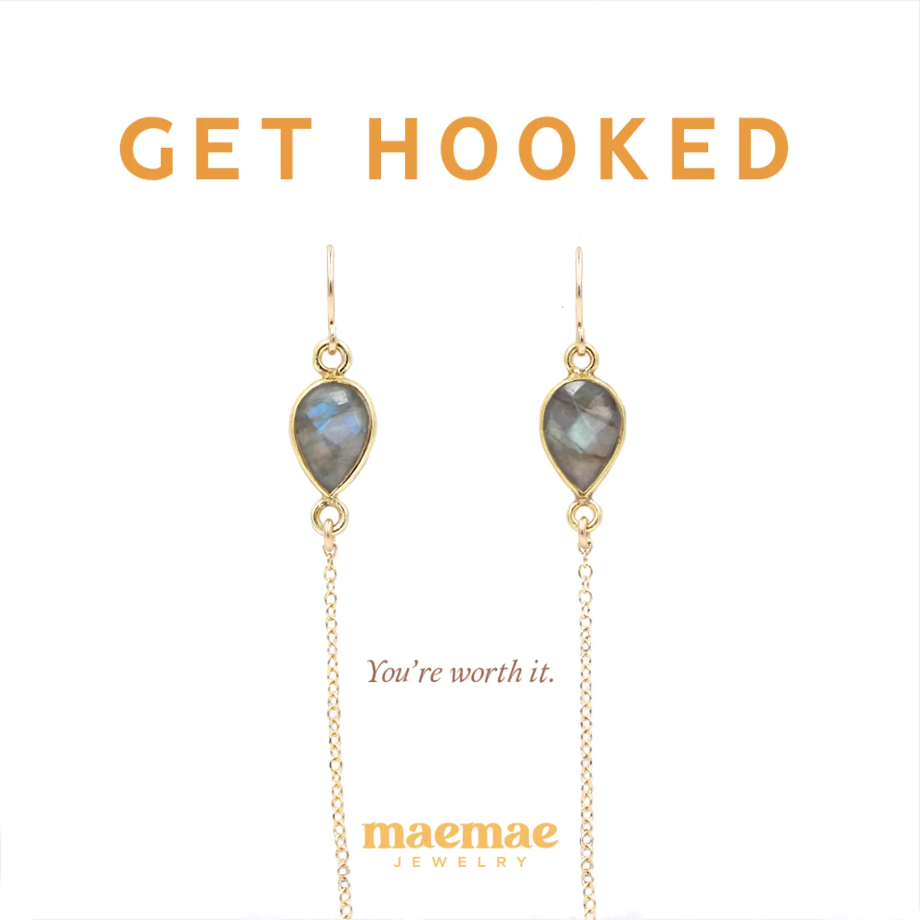 Labradorite Earrings
