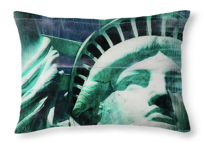 Lady Liberty - Throw Pillow