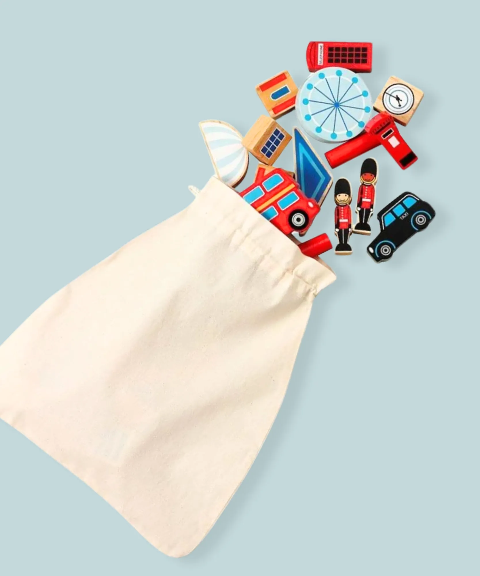 Lanka Kade Cotton Drawstring Storage Bag